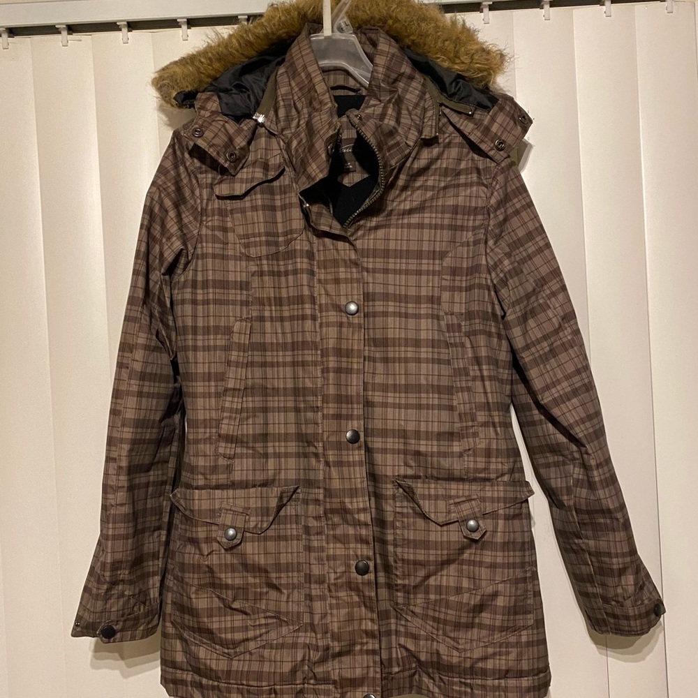 Women’s Winter Jacket with Fur Hood